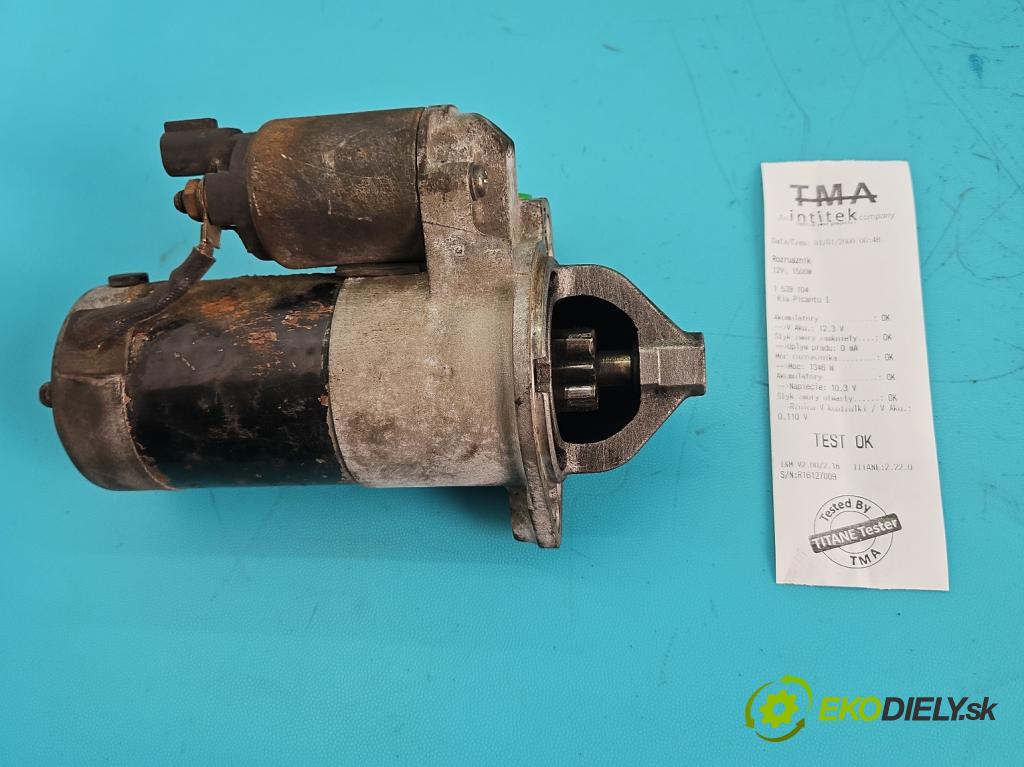 Kia Picanto I 2003-2011 1.1 crdi 75 HP manual 55 kW 1120 cm3 5- štartér 36100-2A100 (Štartér)