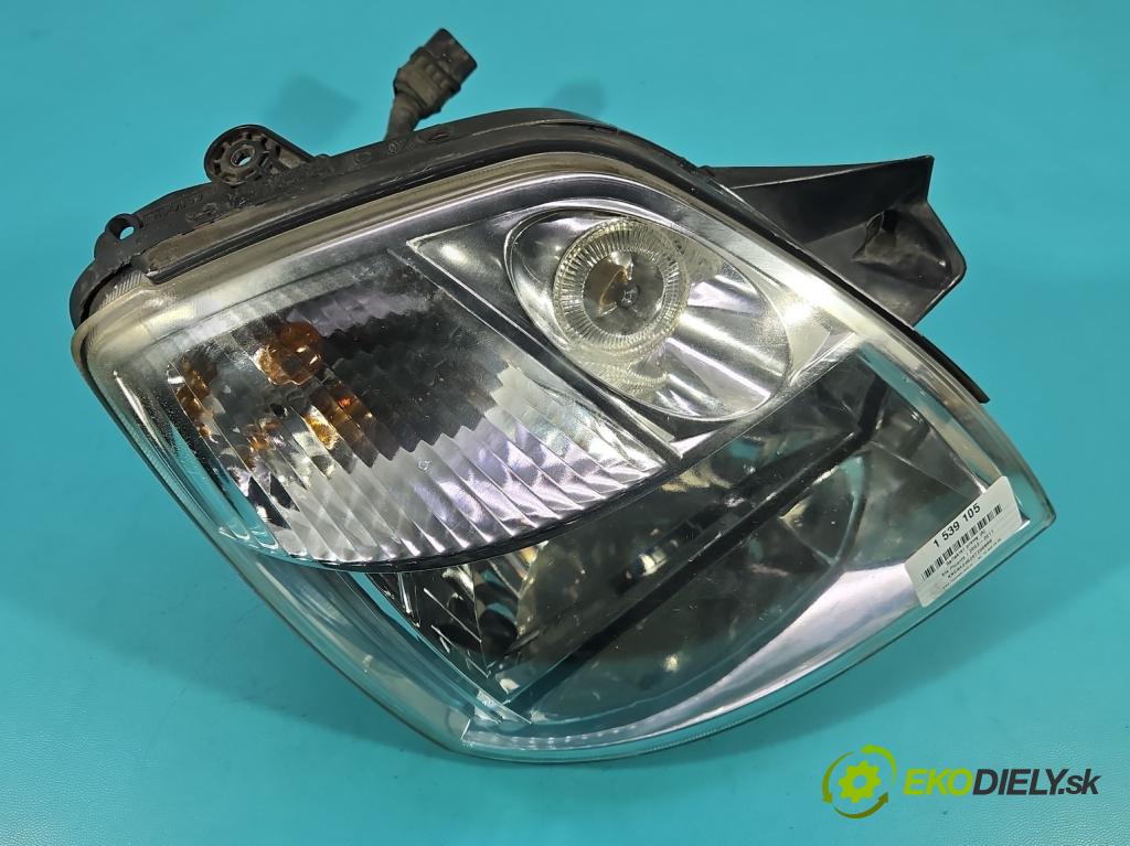 Kia Picanto I 2003-2011 1.1 crdi 75 HP manual 55 kW 1120 cm3 5- Reflektor: pravý  (Svetlo predné pravé)
