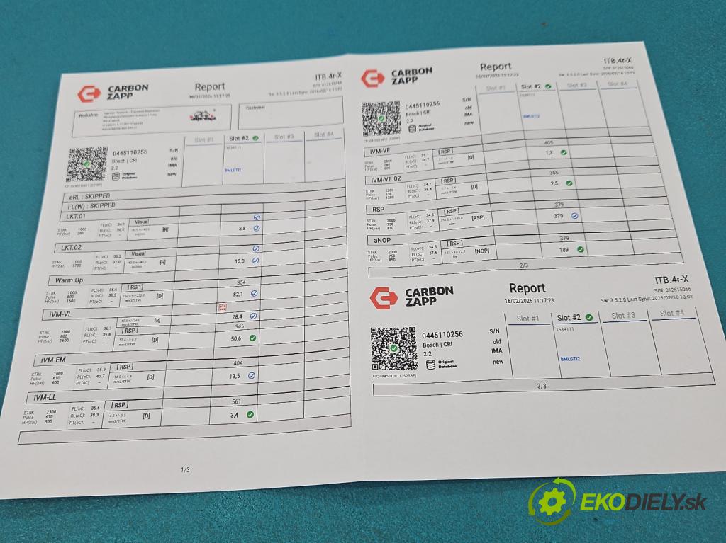 Kia Picanto I 2003-2011 1.1 crdi 75 HP manual 55 kW 1120 cm3 5- vstrek 0445110256 (Vstrekovač paliva)