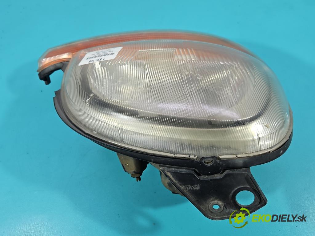 Renault Kangoo I 1998-2008 1.9d 54 HP manual 40 kW 1870 cm3 5- Reflektor: pravý  (Svetlo predné pravé)