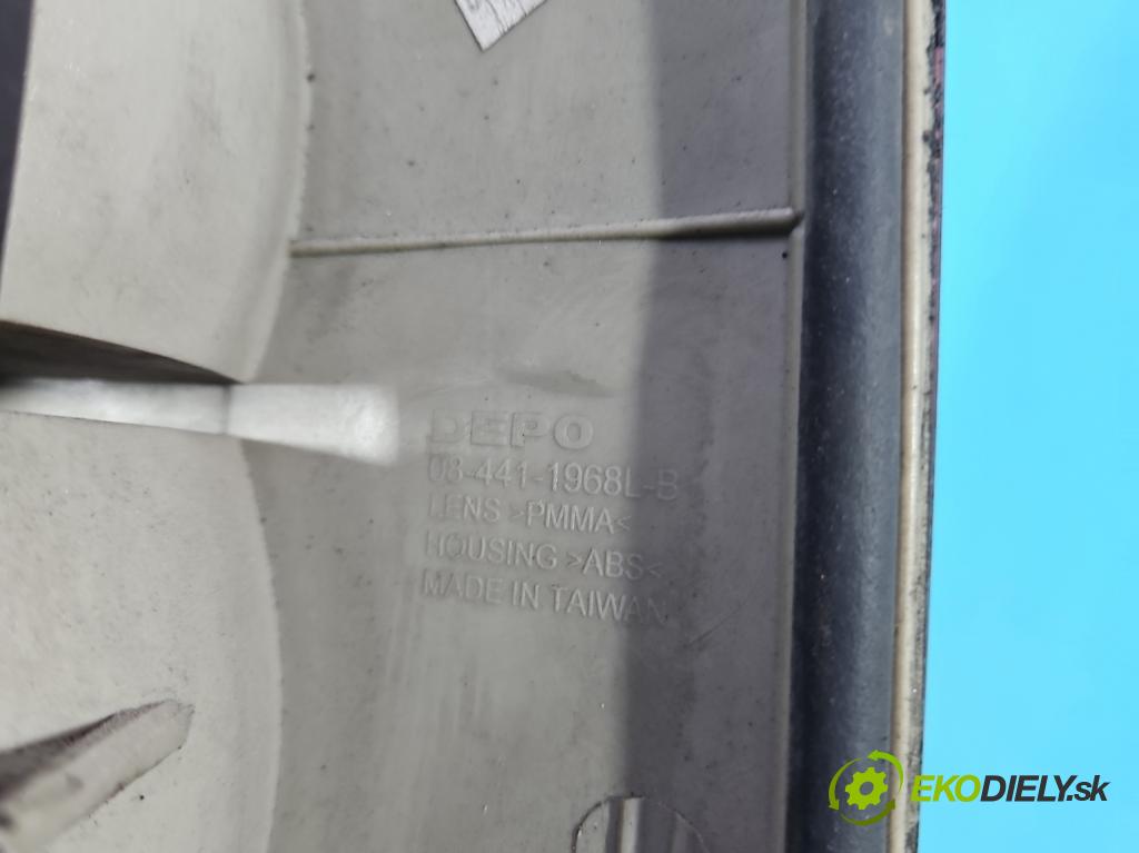 Vw LT II 1996-2006 2.5 tdi 109 HP manual 80 kW 2461 cm3 5- svetlo / reflektor zadné ľavé  (Kľučka dverí ostatné)