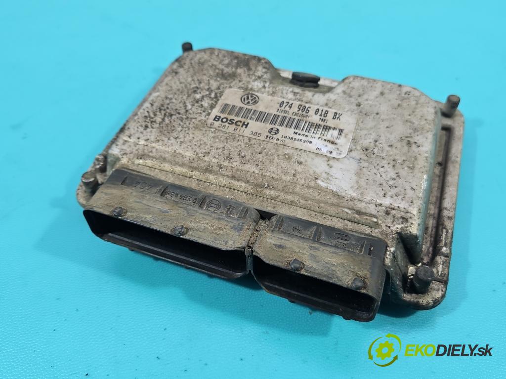 Vw LT II 1996-2006 2.5 tdi 109 HP manual 80 kW 2461 cm3 5- riadiaca jednotka motora 074906018BK