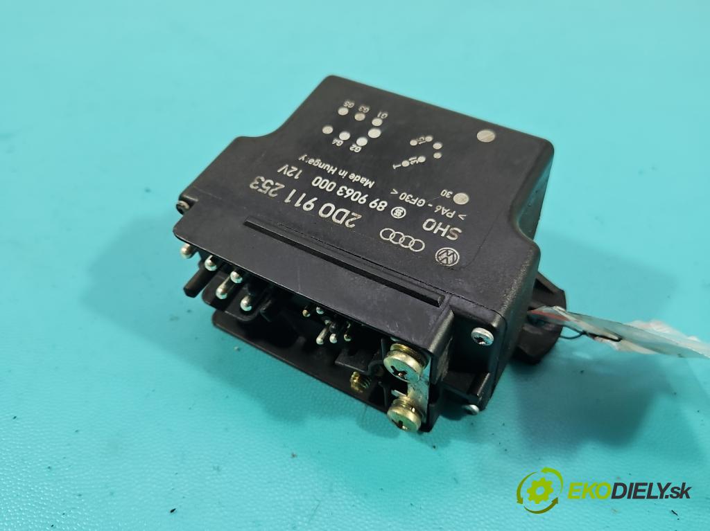 Vw LT II 1996-2006 2.5 tdi 109 HP manual 80 kW 2461 cm3 5- Relé: svíčky: zařicích: 2D0911253 (Relé)