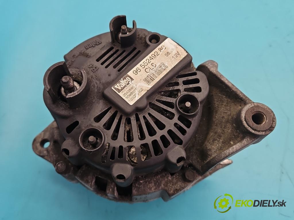 Fiat Ducato II 1994-2006 2.0 8V 110 HP manual 81 kW 1998 cm3 5- Alternator 9655249280 (Alternátor)