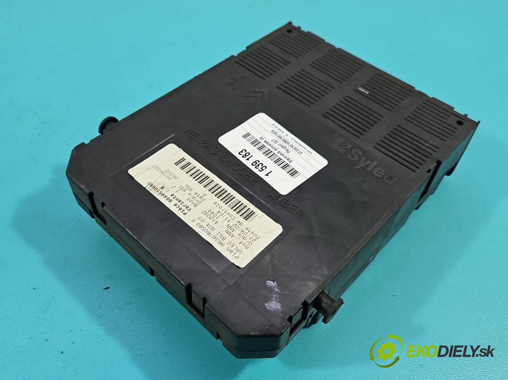 Peugeot 307 1.4 8V 75 HP manual 55 kW 1360 cm3 5- riadiaca jednotka ostatné 9636760580F