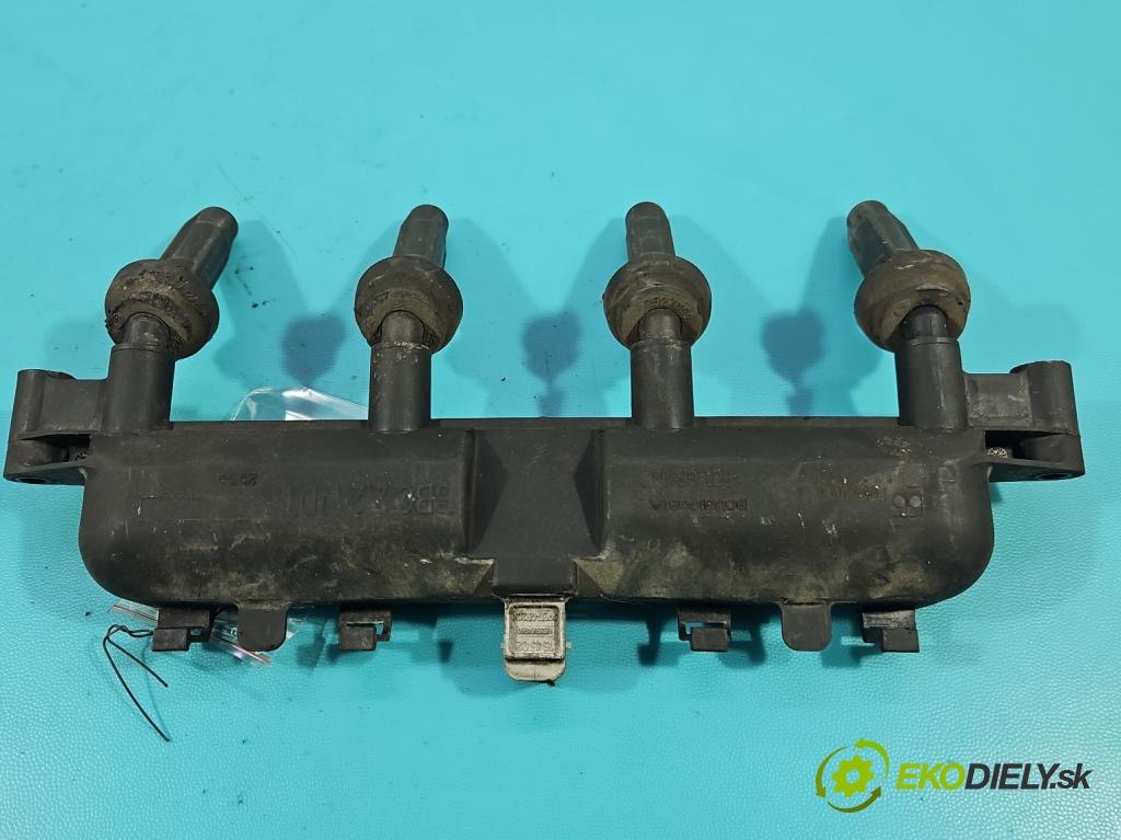 Peugeot 307 1.4 8V 75 HP manual 55 kW 1360 cm3 5- cievka zapaľovacia  (Zapaľovacia cievka)