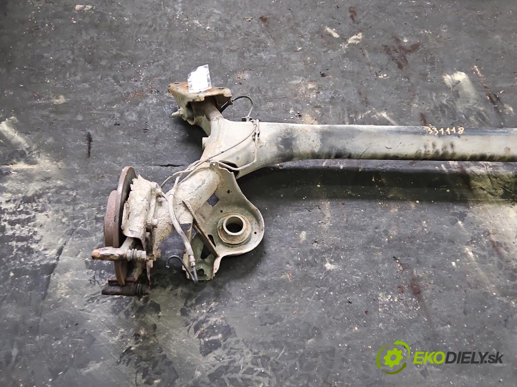 Peugeot 307 1.4 8V 75 hp manual 55 kW 1360 cm3 5- zadní výztuha  (Zadní výztuha)