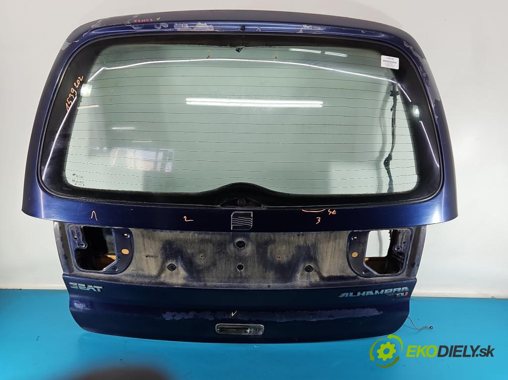 Seat Alhambra I 1996-2010 1.9 tdi 110 hp manual 81 kW 1896 cm3 5- zadní kufrové dveře  (Zadní kapota (kufr))
