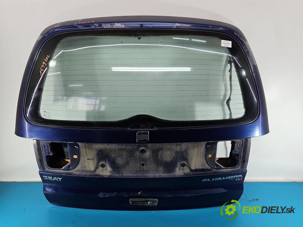 Seat Alhambra I 1996-2010 1.9 tdi 110 hp manual 81 kW 1896 cm3 5- zadní kufrové dveře  (Zadní kapota (kufr))