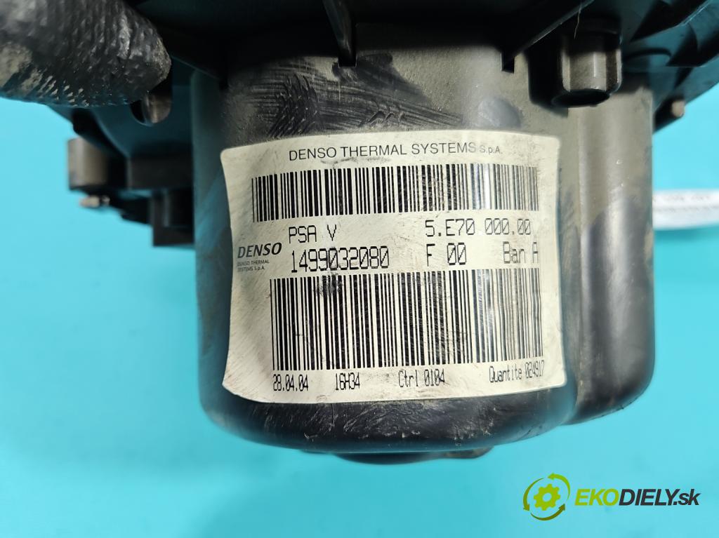 Citroen C8 2002-2014 2.0 hdi 109 hp manual 80 kW 1997 cm3 5- ventilátor vzduchu