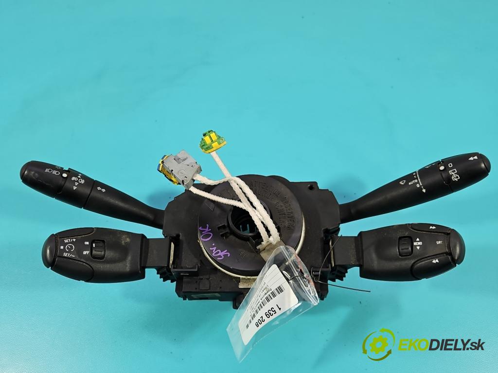 Citroen C8 2002-2014 2.0 hdi 109 HP manual 80 kW 1997 cm3 5- prepínač komplex: 96542560XT (Prepínacie páčky pod volantom)