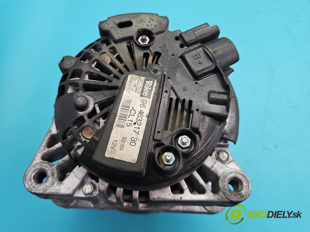Citroen C8 2002-2014 2.0 hdi 109 HP manual 80 kW 1997 cm3 5- Alternator 9646321780 (Alternátor)