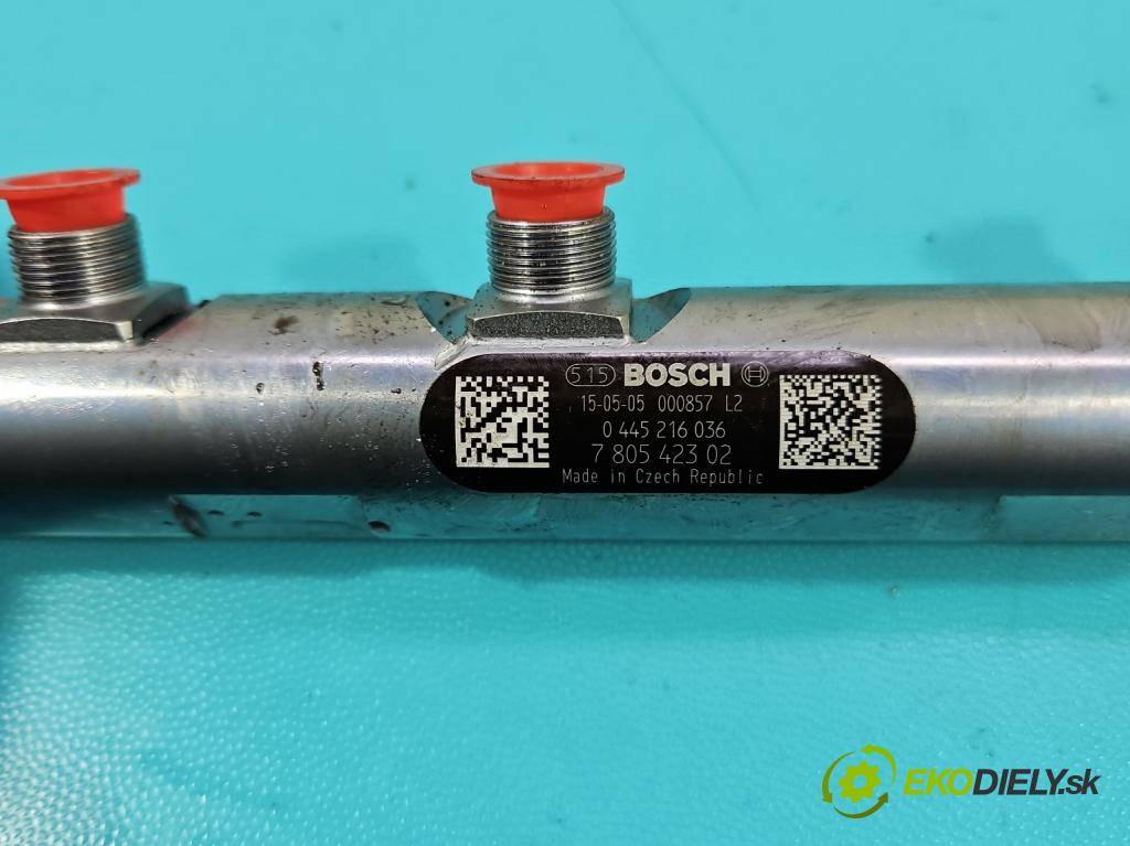 Bmw X5 F15 2013-2018 3.0d 258 HP automatic 190 kW 2993 cm3 5- lišta vstrekovacia 0445216036 (Vstrekovacia lišta)