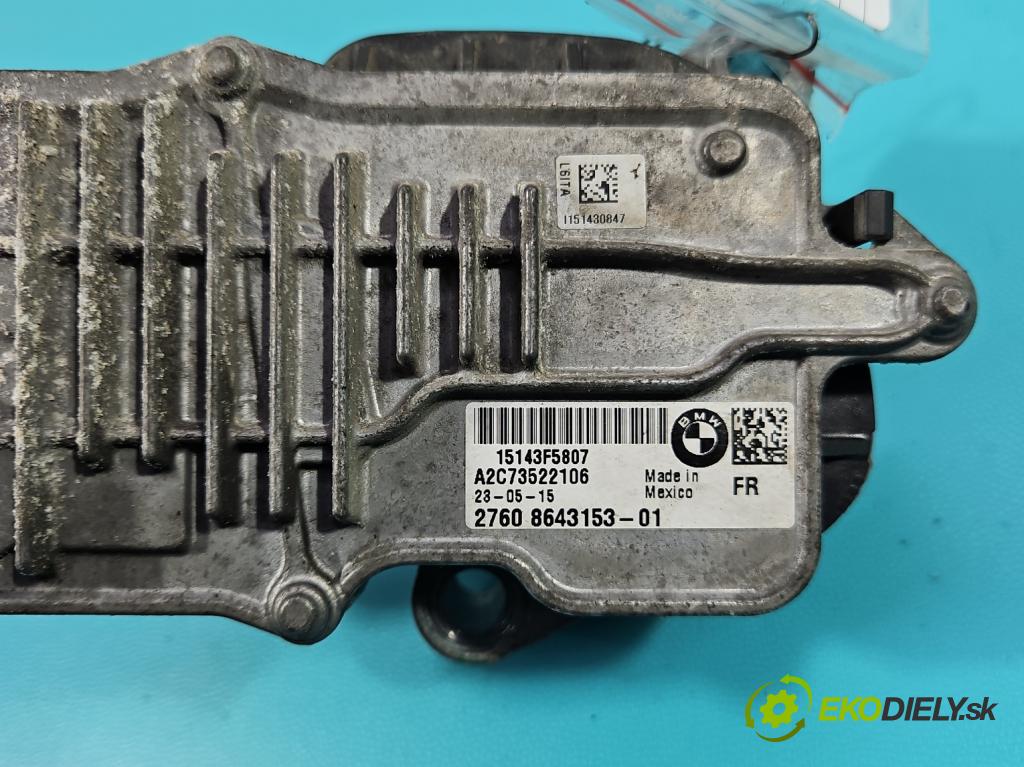 Bmw X5 F15 2013-2018 3.0d 258 HP automatic 190 kW 2993 cm3 5- Ovladač: reduktora 8643153