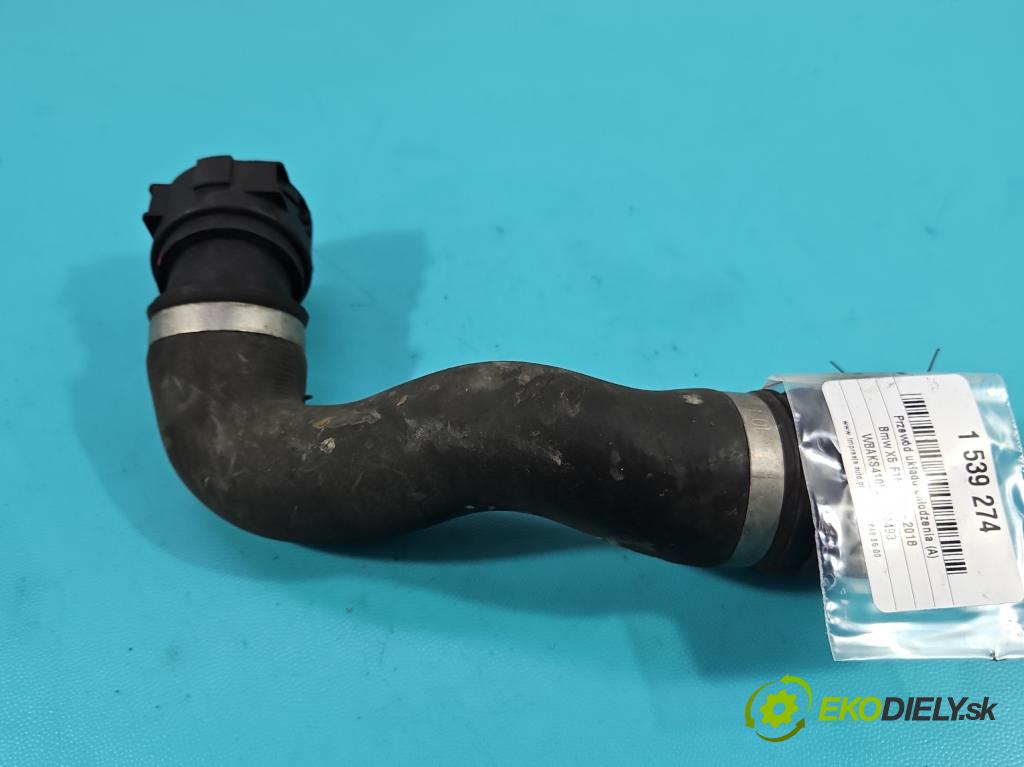 Bmw X5 F15 2013-2018 3.0d 258 hp automatic 190 kW 2993 cm3 5- trubka systému chłodzenia 8572127