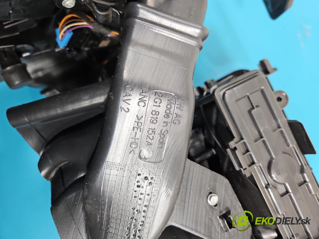 Skoda Scala 2019- 1.0 tsi 114 hp manual 84 kW 999 cm3 5- radiátor 2G1819152A (Radiátor topení)