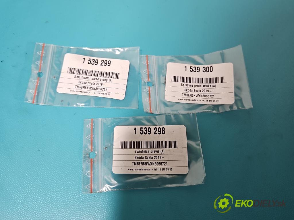 Skoda Scala 2019- 1.0 tsi 114 HP manual 84 kW 999 cm3 5- náboj pravé  (Náboj kolesa)