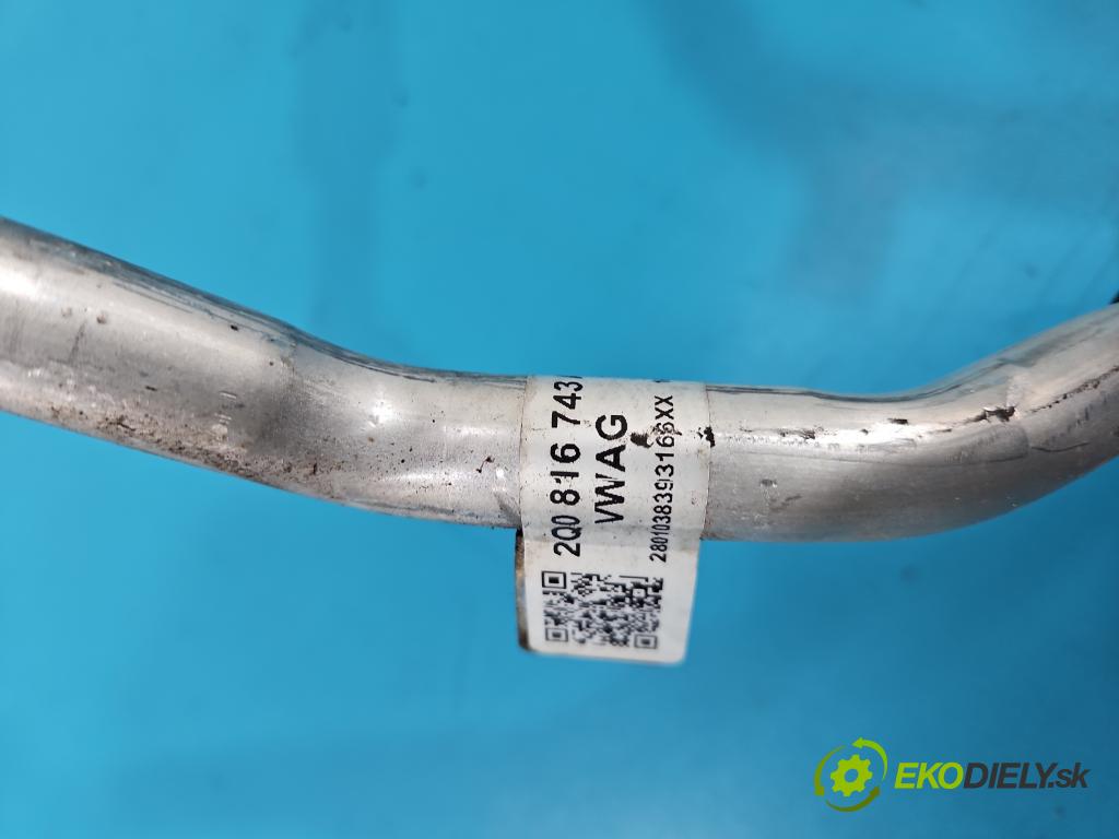 Skoda Scala 2019- 1.0 tsi 114 HP manual 84 kW 999 cm3 5- rúrka klimatizácie 2Q0816743AL