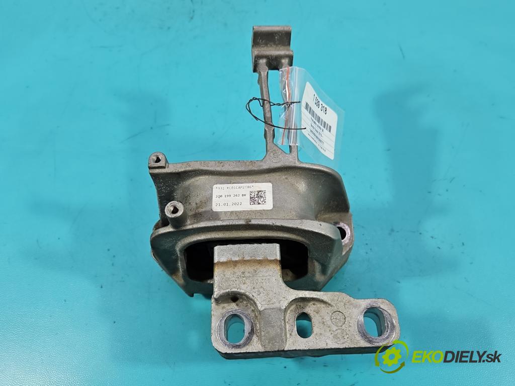 Skoda Scala 2019- 1.0 tsi 114 HP manual 84 kW 999 cm3 5- airbag motora 2Q0199262BK (Držiak motora)