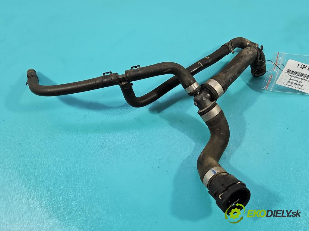 Skoda Scala 2019- 1.0 tsi 114 hp manual 84 kW 999 cm3 5- trubka systému chłodzenia 2Q0122101CH