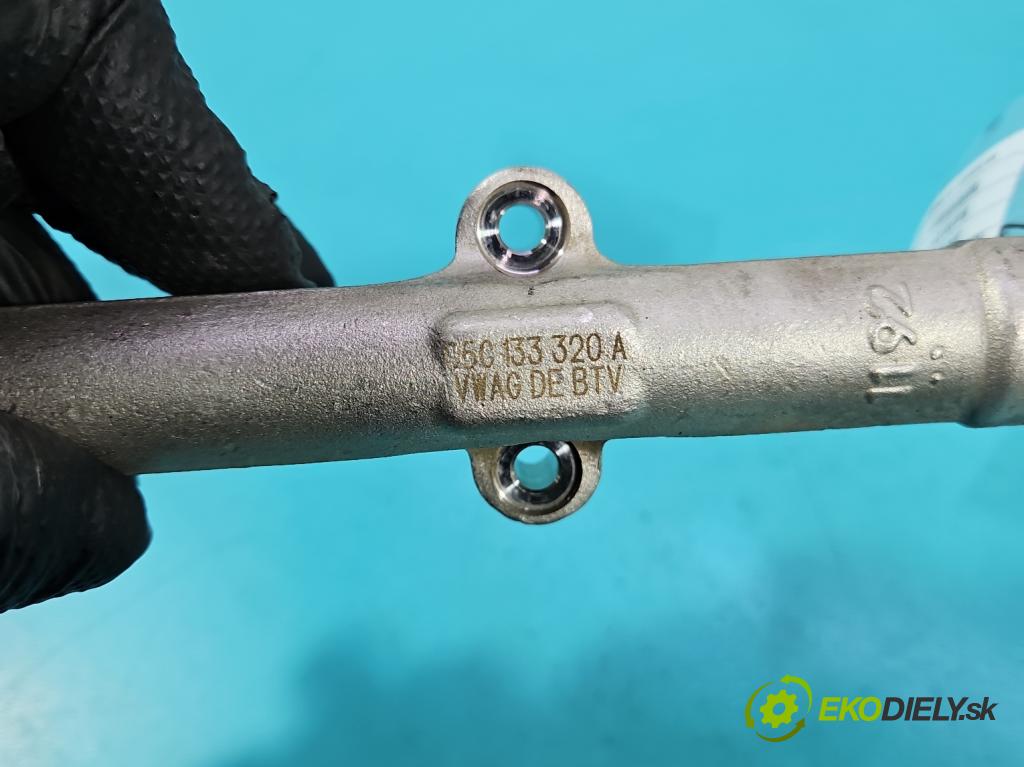 Skoda Scala 2019- 1.0 tsi 114 HP manual 84 kW 999 cm3 5- lišta vstrekovacia 0261545169 (Vstrekovacia lišta)