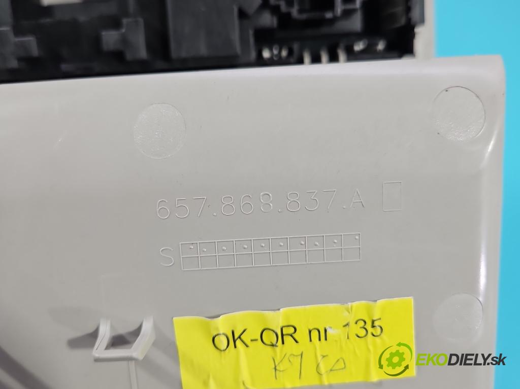Skoda Scala 2019- 1.0 tsi 114 HP manual 84 kW 999 cm3 5- svetlo / reflektor interiéra 3B0035711B