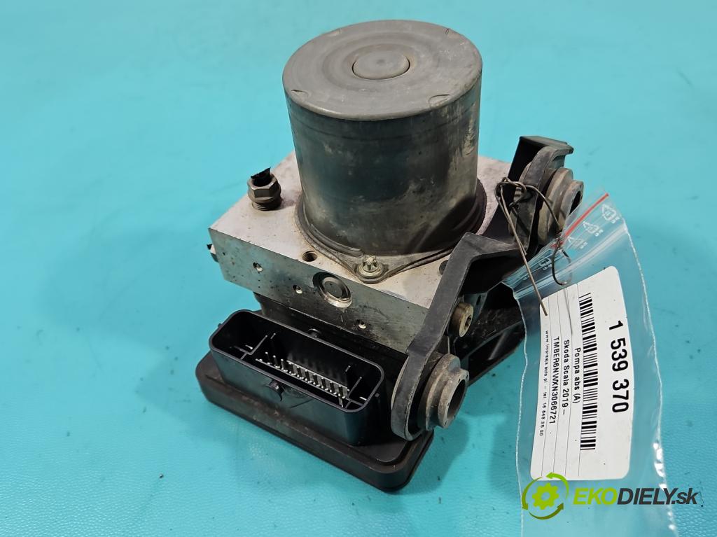 Skoda Scala 2019- 1.0 tsi 114 hp manual 84 kW 999 cm3 5- čerpadlo abs 2Q0614517AP (Pumpa ABS)