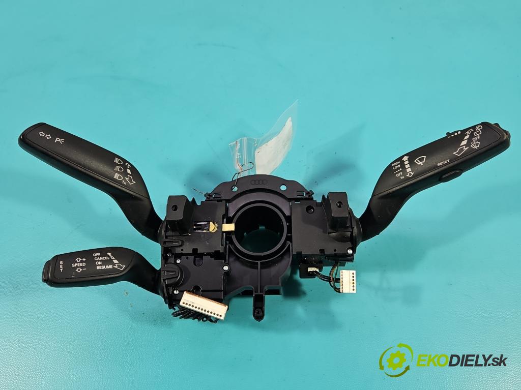 Audi Q5 2008-2016 2.0 TFSI 224hp automatic 165 kW 1984 cm3 5- prepínač komplex: 4G8953502AD (Prepínacie páčky pod volantom)