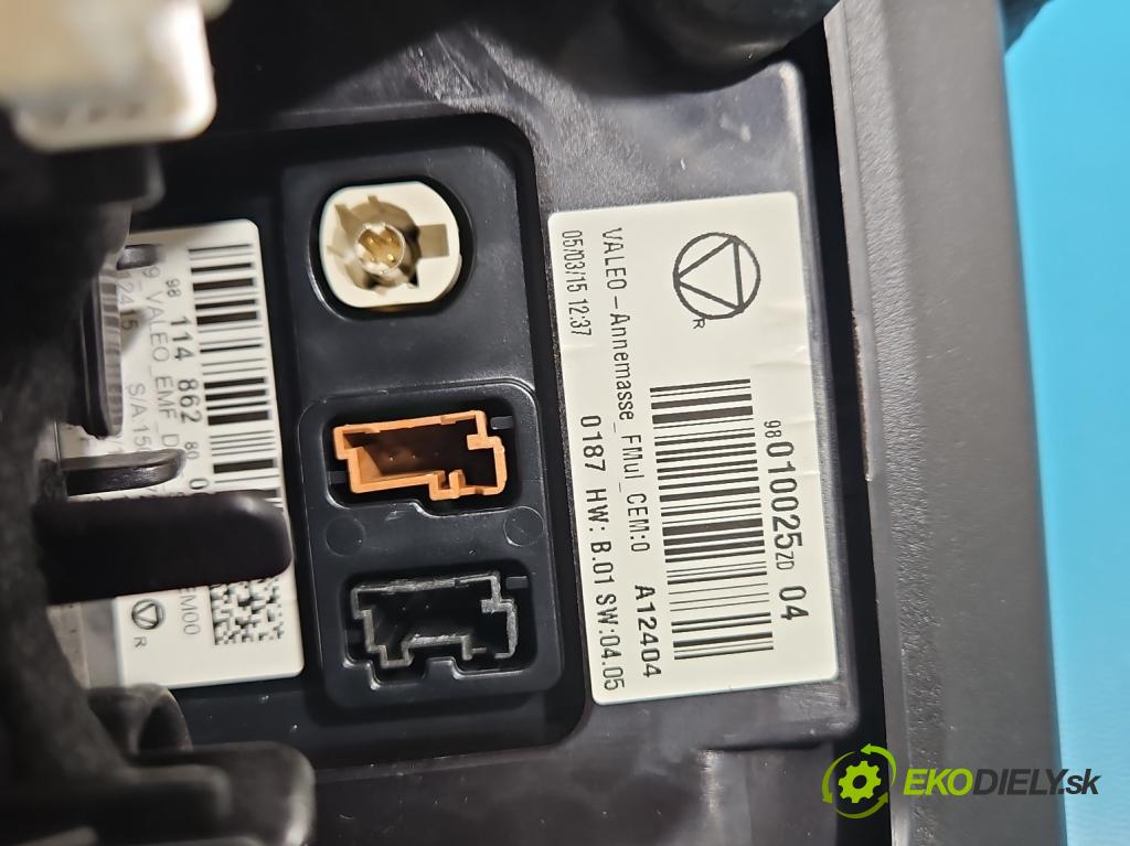 Citroen C4 Cactus 2014-2020 1.6 hdi 92 HP automatic 68 kW 1560 cm3 5- Zobrazit: 98010025ZD (Prístrojová doska)