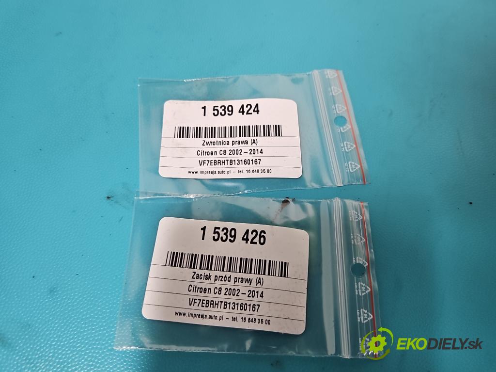 Citroen C8 2002-2014 2.0 hdi 109 HP manual 80 kW 1997 cm3 5- náboj pravé  (Náboj kolesa)