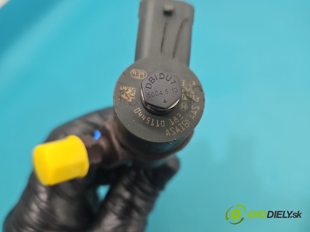 Fiat Fiorino III 2007- 1.3 jtd 75 HP manual 55 kW 1248 cm3 5- vstrek 0445110183 (Vstrekovač paliva)