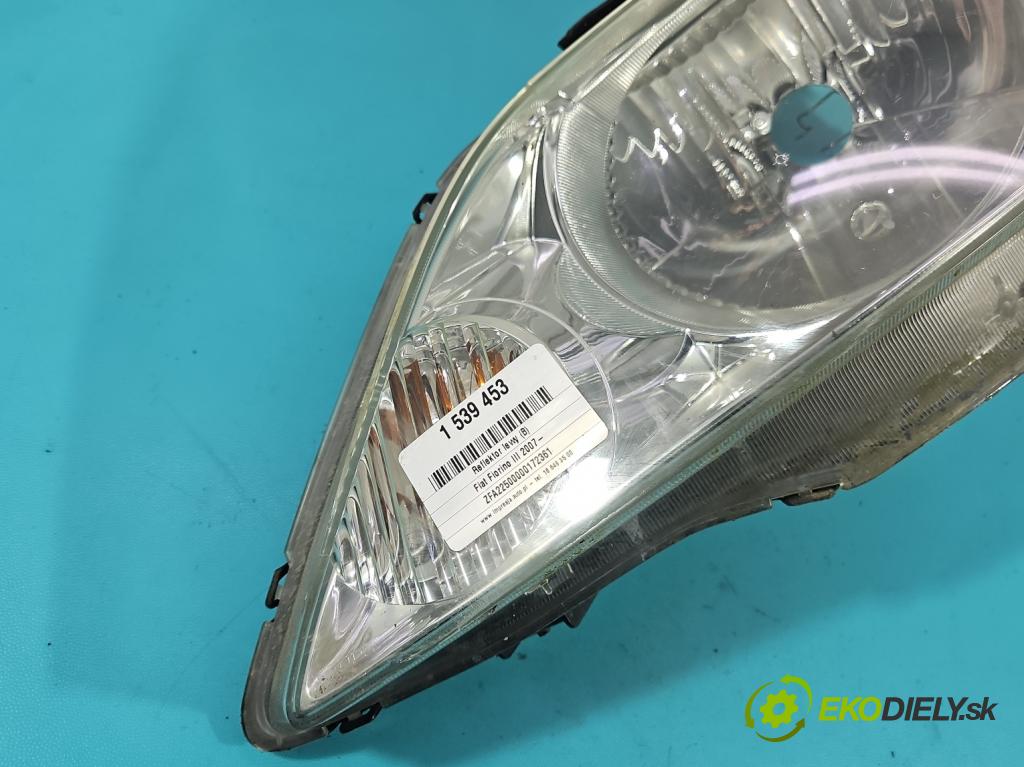 Fiat Fiorino III 2007- 1.3 jtd 75 HP manual 55 kW 1248 cm3 5- Reflektor: ľavý  (Kľučka dverí ostatné)
