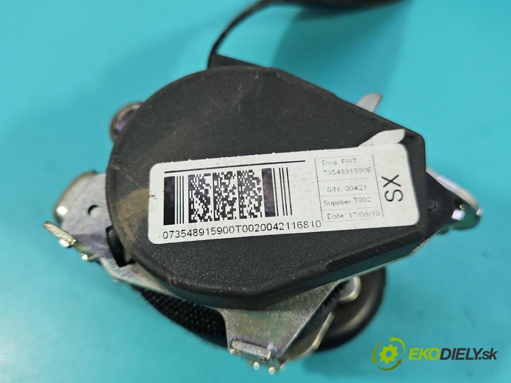 Fiat Fiorino III 2007- 1.3 jtd 75 HP manual 55 kW 1248 cm3 5- pas bezpečnosť: predné ľavý 7354891590E