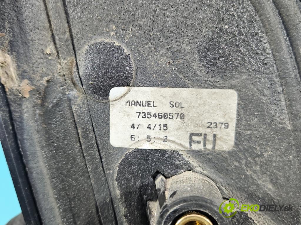 Fiat Fiorino III 2007- 1.3 jtd 75 HP manual 55 kW 1248 cm3 5- zrkadlo ľavé  (Kľučka dverí ostatné)