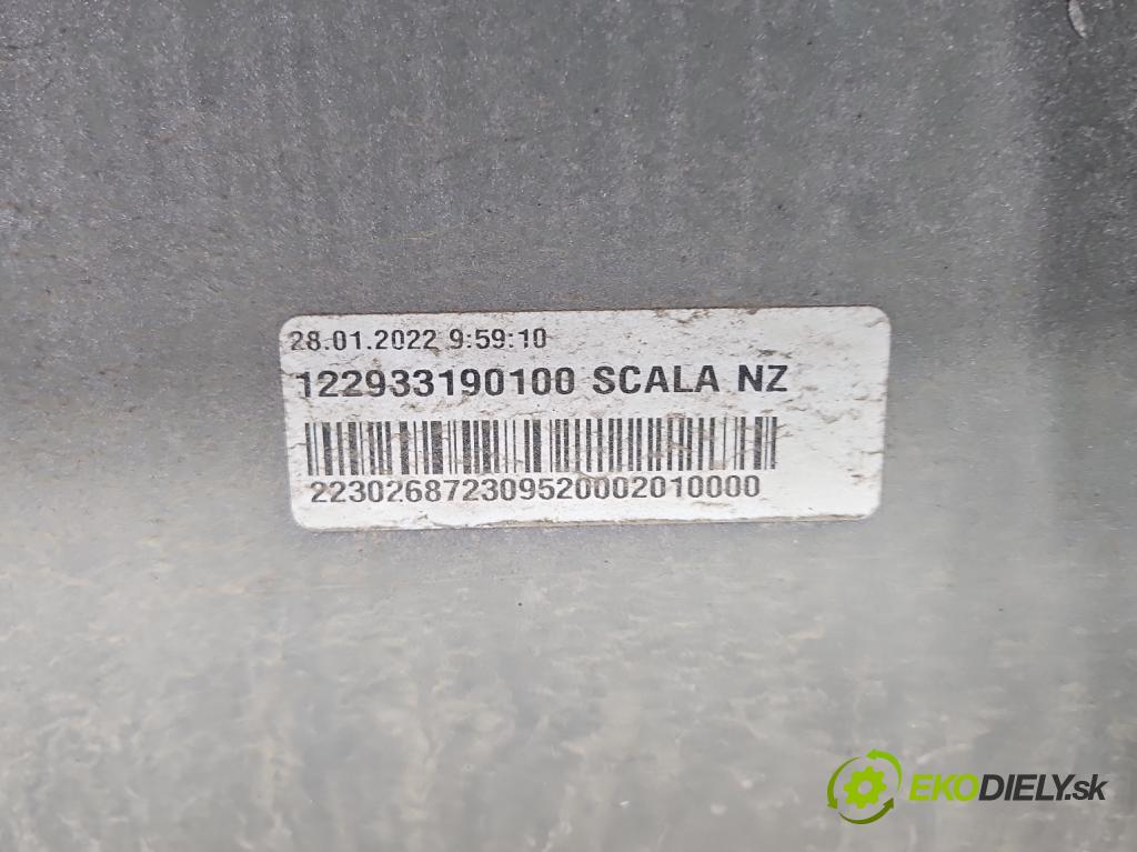 Skoda Scala 2019- 1.0 tsi 114 HP manual 84 kW 999 cm3 5- nárazník zadné  (Kľučka dverí ostatné)