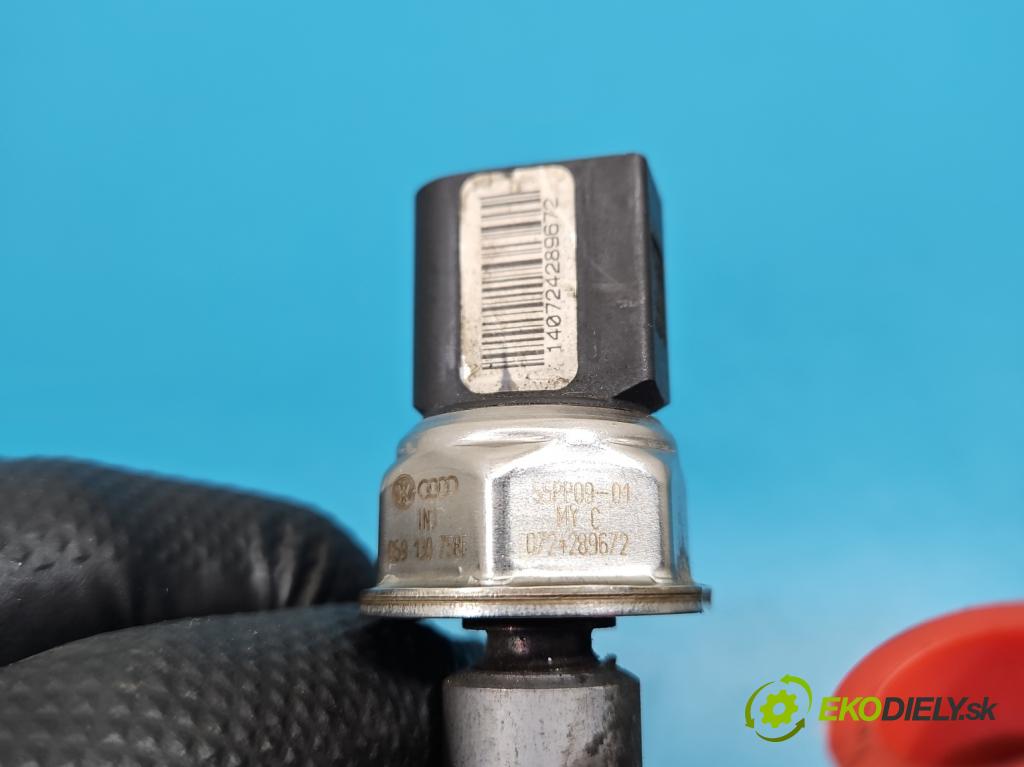 Audi A5 8T 2007-2016 3.0 tdi 239KM manual 176 kW 2967 cm3 2- lišta vstrekovacia 059130758E (Vstrekovacia lišta)