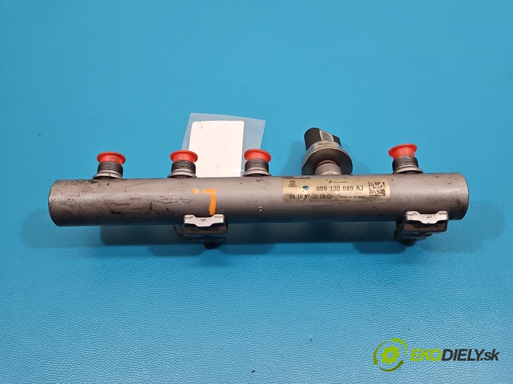 Audi A5 8T 2007-2016 3.0 tdi 239KM manual 176 kW 2967 cm3 2- lišta vstrekovacia 059130758E (Vstrekovacia lišta)