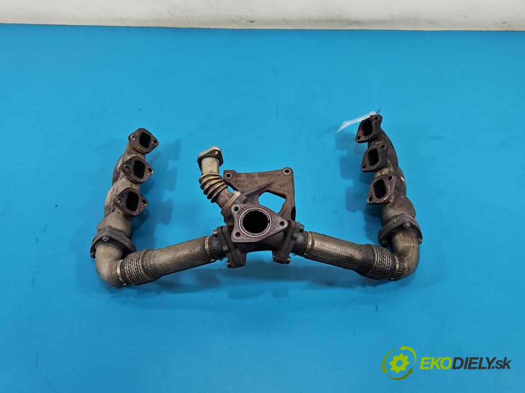 Audi A5 8T 2007-2016 3.0 tdi 239KM manual 176 kW 2967 cm3 2- zvod výfuk 059131799P (Výfukové potrubie)