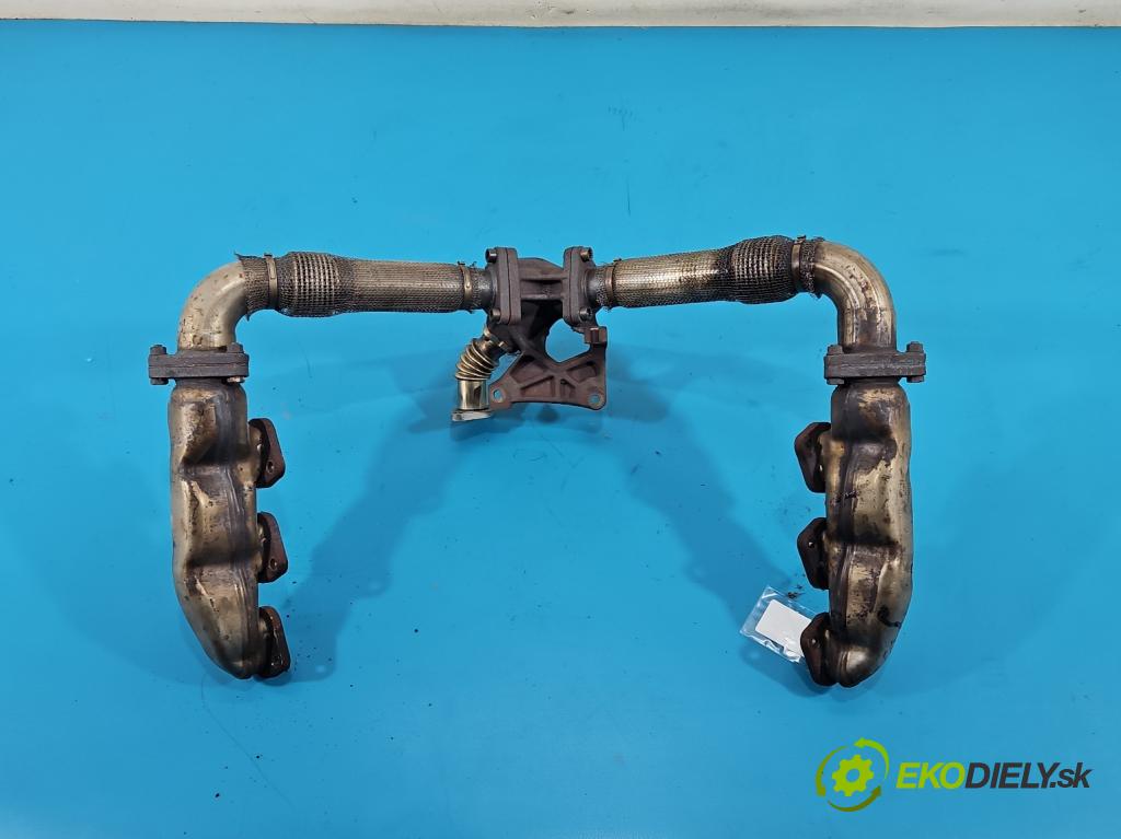 Audi A5 8T 2007-2016 3.0 tdi 239KM manual 176 kW 2967 cm3 2- zvod výfuk 059131799P (Výfukové potrubie)