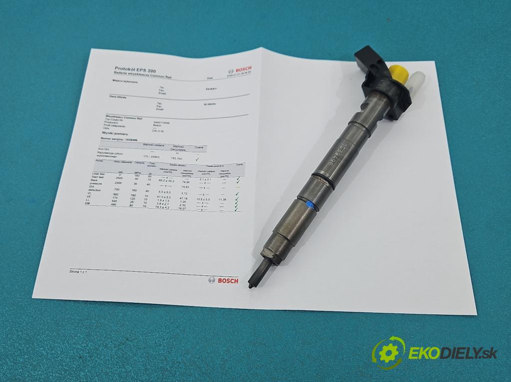 Audi A5 8T 2007-2016 3.0 tdi 239KM manual 176 kW 2967 cm3 2- vstrek 0445115058 (Vstrekovač paliva)