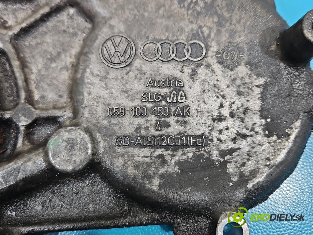 Audi A5 8T 2007-2016 3.0 tdi 239KM manual 176 kW 2967 cm3 2- obal načasovanie 059103153AK (Kryt motora)