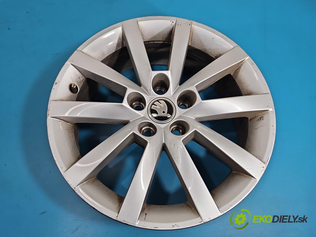 Skoda Scala 2019- 1.0 tsi 114 HP manual 84 kW 999 cm3 5- Disk hliník 16" komplet