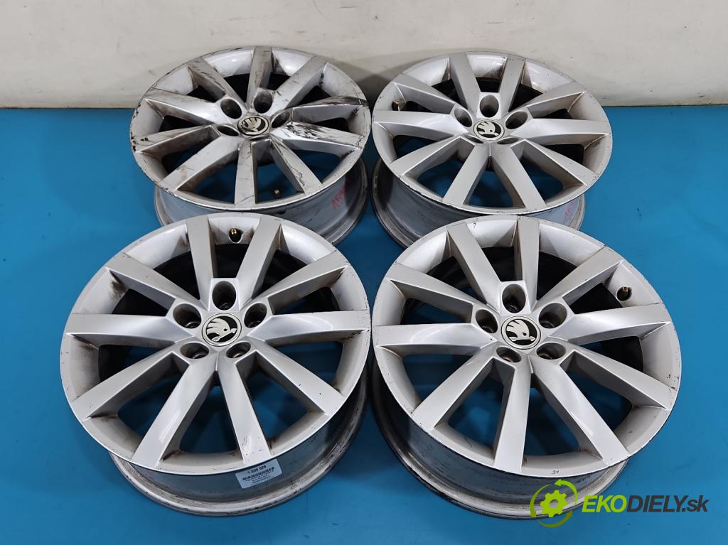 Skoda Scala 2019- 1.0 tsi 114 HP manual 84 kW 999 cm3 5- Disk hliník 16" komplet