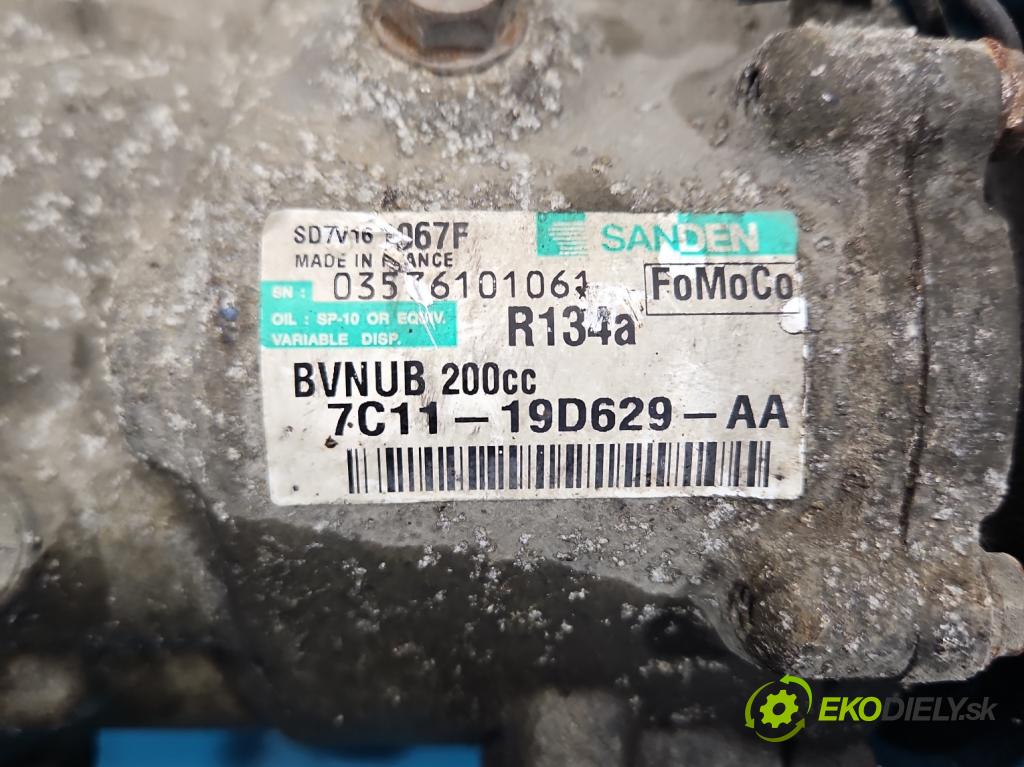 Ford Transit Mk7 2006-2013 2.2 tdci 116 HP manual 85 kW 2198 cm3 5- Kompresor: klimatizácie 7C11-19D629-AA (Kompresor klimatizácie)