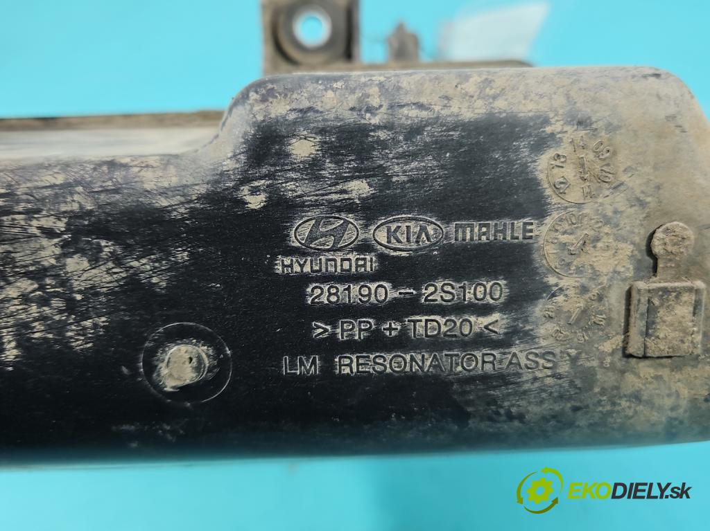 Kia Sportage III 2010-2015 1.6 GDI 135 HP manual 99 kW 1591 cm3 5- rezonátor 28190-2S100