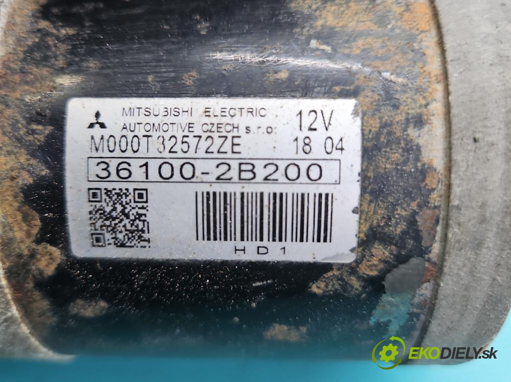 Kia Sportage III 2010-2015 1.6 GDI 135 HP manual 99 kW 1591 cm3 5- štartér 36100-2B200 (Štartér)