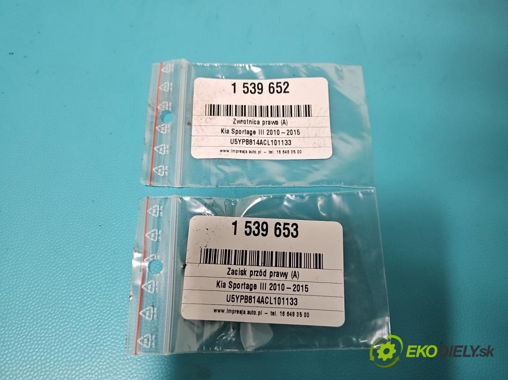 Kia Sportage III 2010-2015 1.6 GDI 135 HP manual 99 kW 1591 cm3 5- náboj pravé  (Náboj kolesa)