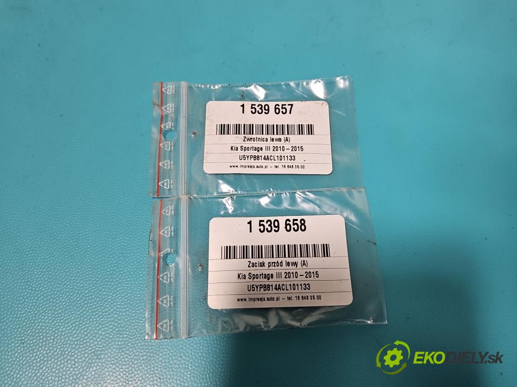 Kia Sportage III 2010-2015 1.6 GDI 135 HP manual 99 kW 1591 cm3 5- náboj ľavé  (Náboj kolesa)