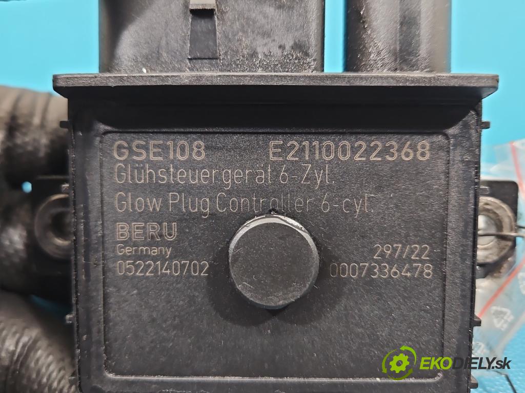 Bmw X6 E71 2007–2014 3.0d 306KM automatic 225 kW 2993 cm3 5- Relé: svíčky: zařicích: E2110022368 (Relé)