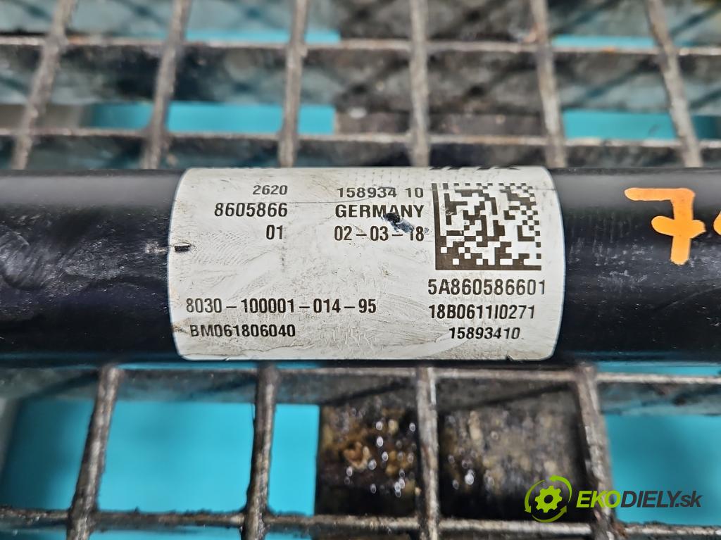 Bmw X6 E71 2007–2014 3.0d 306KM automatic 225 kW 2993 cm3 5- Hřídel: predné 8605866